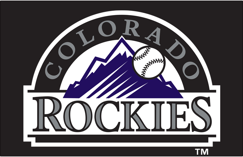 Colorado Rockies 1993-2016 Primary Dark Logo t shirts DIY iron ons